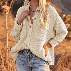 CORDUROY  BUTTON UP SHIRT